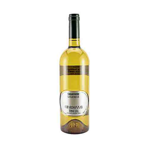Вино Capannelle Chardonnay Toscana IGT белое сухое 13% 0,75 л