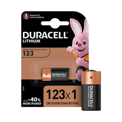 Батарейка Duracell High Power 123 1 шт