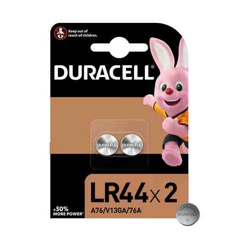 Батарейки Duracell LR44 2 шт