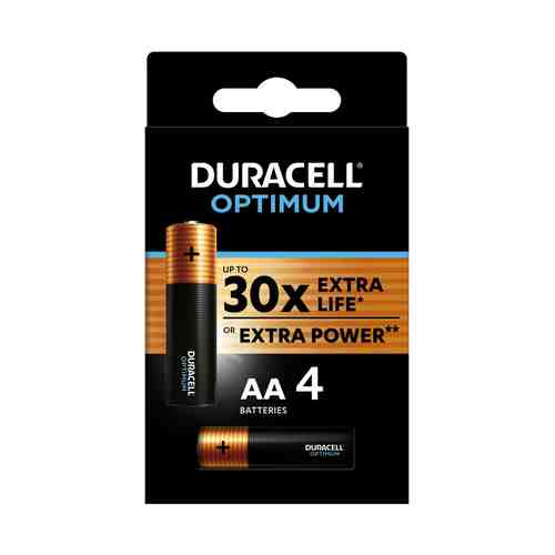 Батарейки Duracell Optimum AA 4 шт