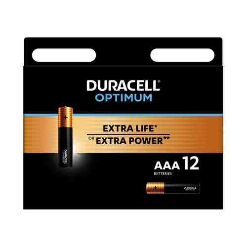 Батарейки Duracell Optimum AAА 12 шт