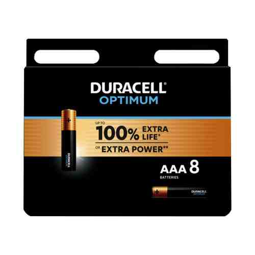 Батарейки Duracell Optimum AAA 8 шт