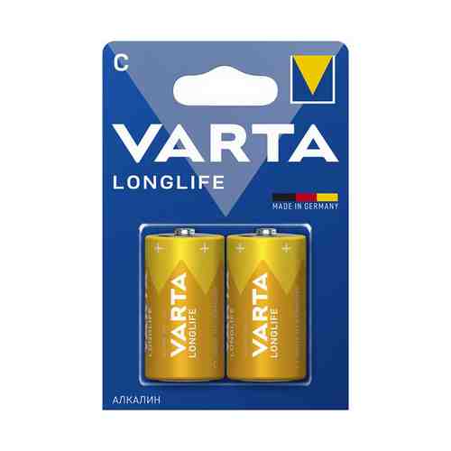 Батарейки Varta Longlife C 2 шт