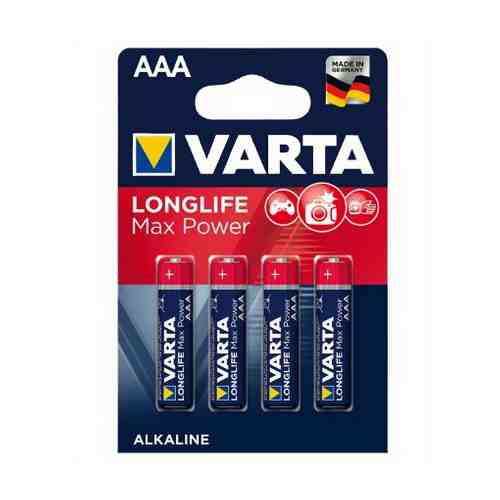 Батарейки Varta Longlife Max Power AAА 4 шт