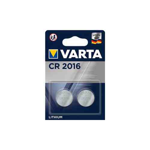 Батарейки Varta Professional electronics CR2016 2 шт