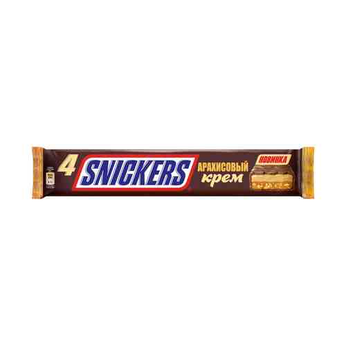 Батончик Snickers Арахисовый крем 73 г