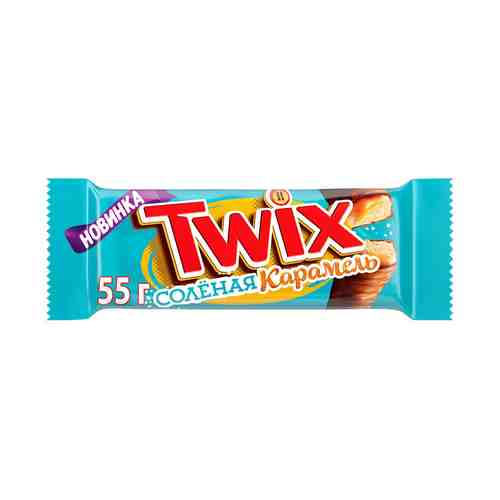 Батончик Twix Соленая карамель молочный 55 г