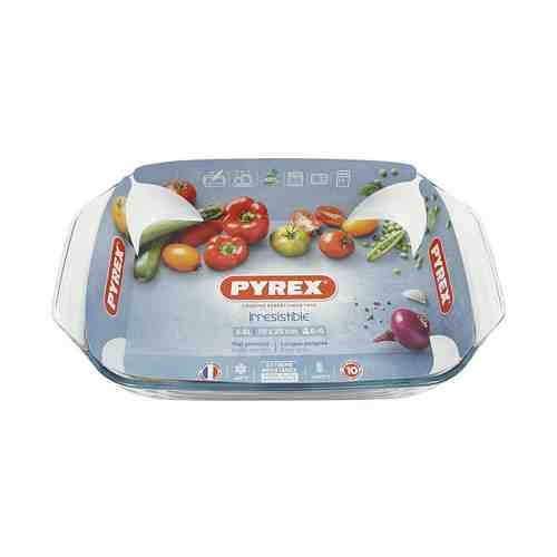 Блюдо Pyrex Optimum прямоугольное стекло 39 х 25 см