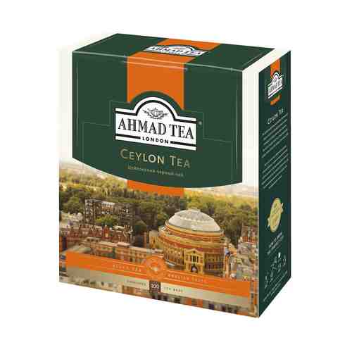 Чай черный Ahmad Tea Ceylon в пакетиках 2 г х 100 шт