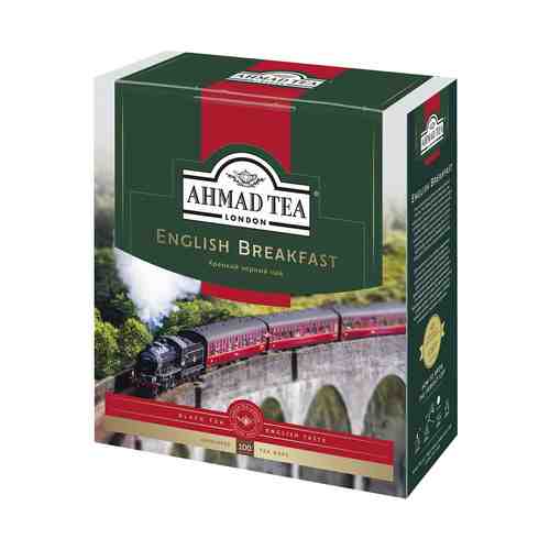 Чай черный Ahmad Tea English Breakfast в пакетиках 2 г х 100 шт