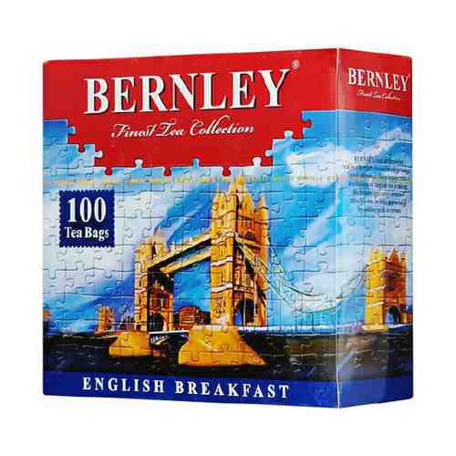 Чай черный Bernley English Classic в пакетиках 2 г х 100 шт