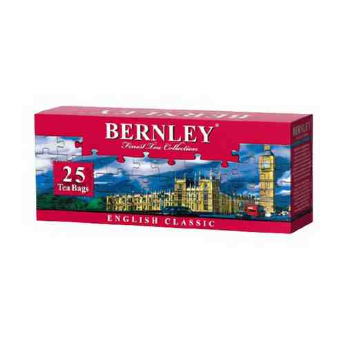 Чай черный Bernley English Classic в пакетиках 2 г х 25 шт