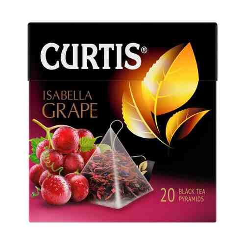 Чай черный Curtis Isabella Grape в пирамидках 1,8 г х 20 шт