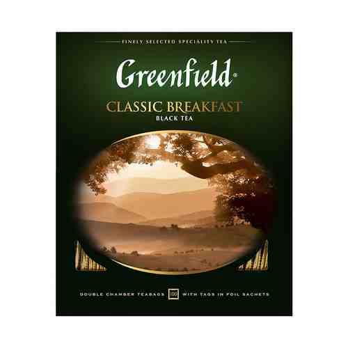 Чай черный Greenfield Classic Breakfast в пакетиках 2 г х 100 шт