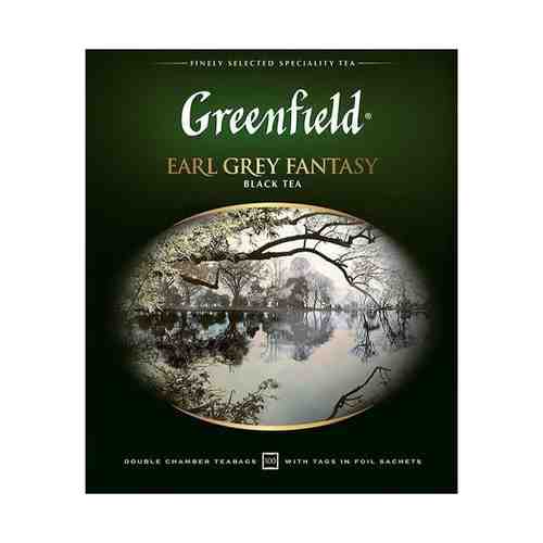 Чай черный Greenfield Earl Grey Fantasy бергамот в пакетиках 2 г х 100 шт