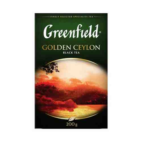 Чай черный Greenfield Golden Ceylon листовой 200 г