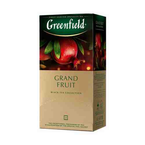 Чай черный Greenfield Grand Fruit в пакетиках 1,5 г 25 шт