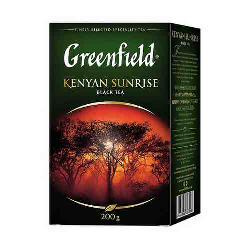 Чай черный Greenfield Kenyan Sunrise листовой 200 г