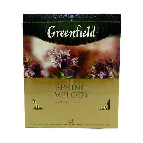 Чай черный Greenfield Spring Melody в пакетиках 1,5 г х 100 шт