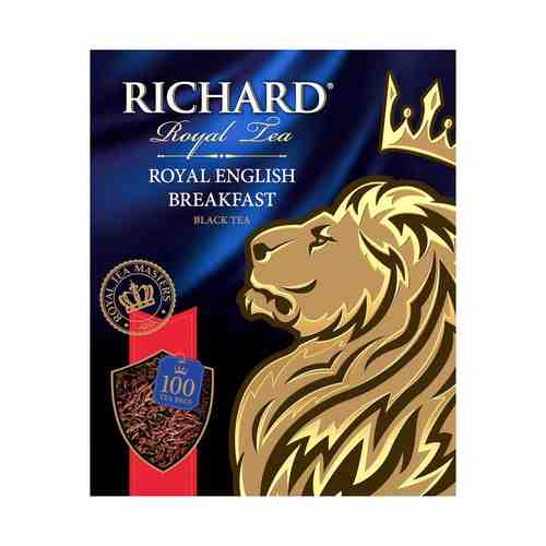 Чай черный Richard Royal English Вreakfast в пакетиках 2 г x 100 шт