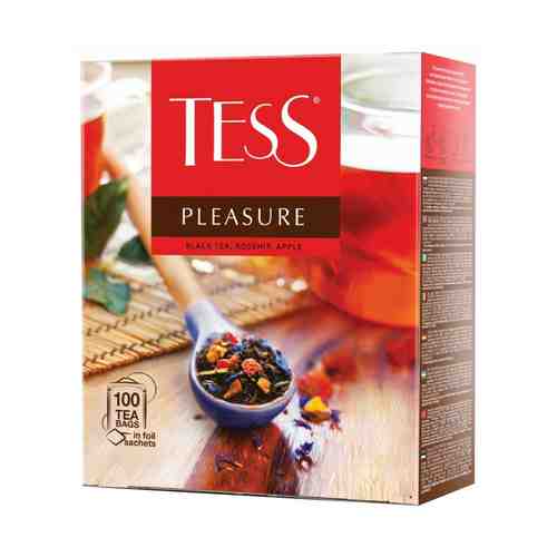 Чай черный Tess Pleasure в пакетиках 1,5 г х 100 шт