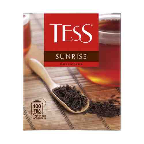 Чай черный Tess Sunrise в пакетиках 1,8 г х 100 шт