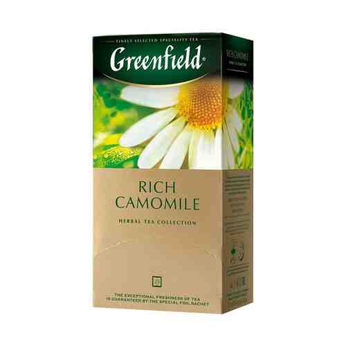 Чай травяной Greenfield Rich Camomile в пакетиках 1,5 г х 25 шт