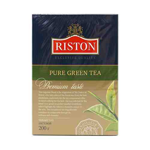 Чай зеленый Riston Riston Pure Green листовой 200 г