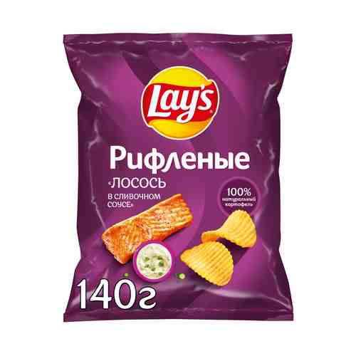 Чипсы картофельные Lay's лосось 140 г