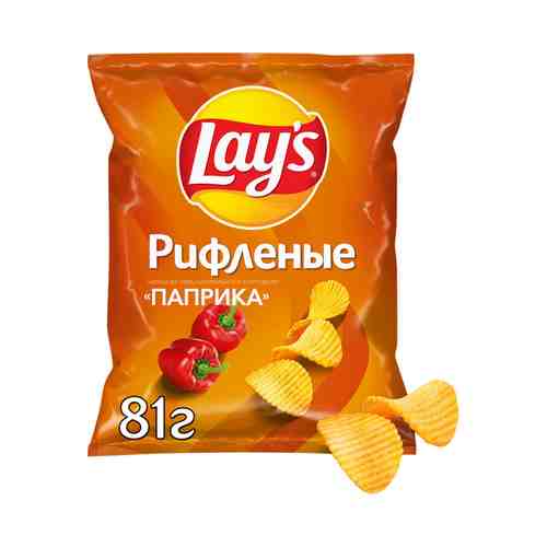 Чипсы картофельные Lay's паприка 81 г