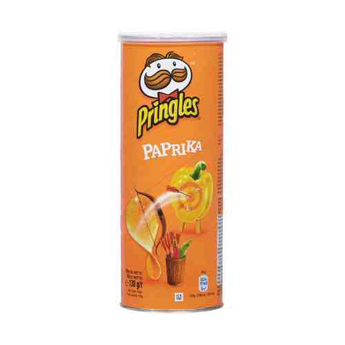 Чипсы картофельные Pringles со вкусом паприки 130 г