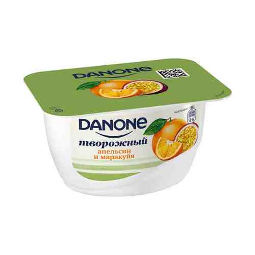 Десерт творожный Danone апельсин-маракуйя 3,6% 130 г