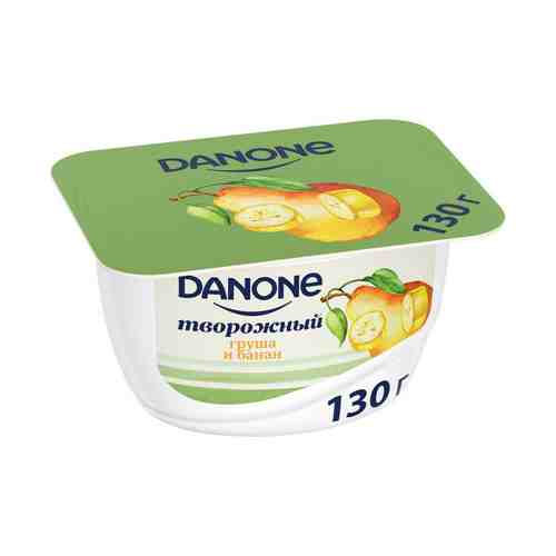 Десерт творожный Danone груша-банан 3,6% 130 г