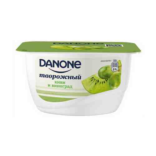 Десерт творожный Danone киви-виноград 3,6% 130 г