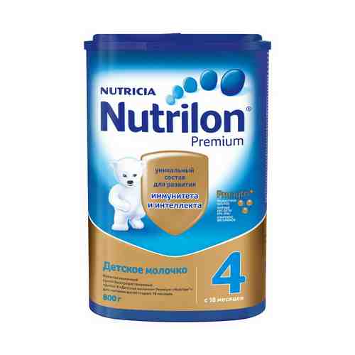 Детская смесь Nutrilon 4 Premium молочная сухая для здоровых детей с 18 месяцев 800 г