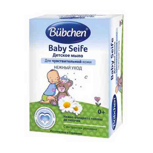 Детское мыло Bubchen Baby Seife Нежный уход с экстрактом ромашки с рождения 125 г