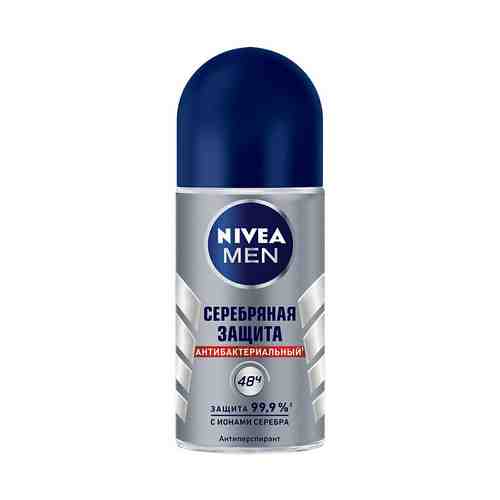 Дезодорант-антиперспирант роликовый для тела Nivea Men Серебряная защита мужской 50 мл