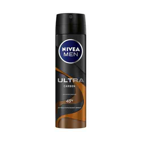 Дезодорант-антиперспирант спрей для тела Nivea Men Ultra Carbon мужской 150 мл