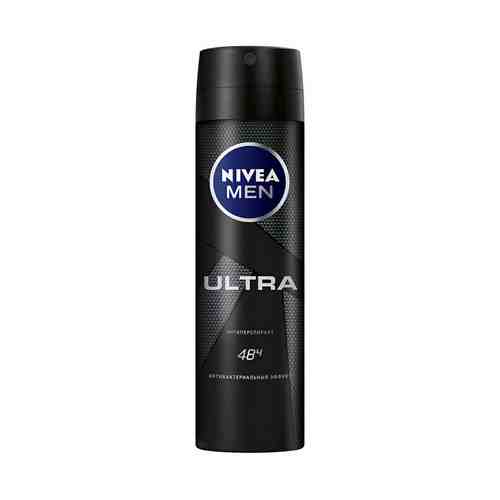 Дезодорант-антиперспирант спрей для тела Nivea Men Ultra с антибактериальным эффектом мужской 150 мл