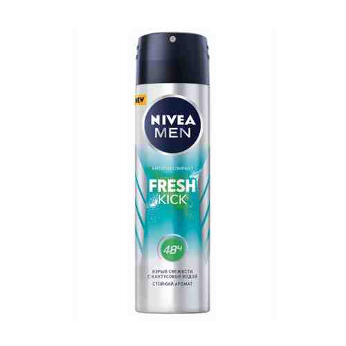 Дезодорант-антиперспирант спрей Nivea Men Fresh Kick Эффект свежести мужской 150 мл