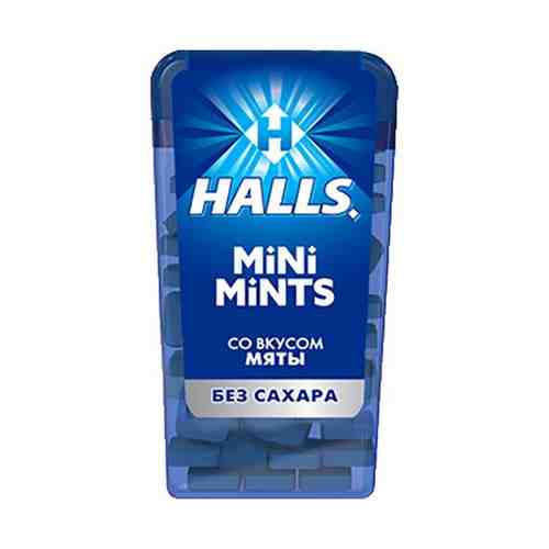 Драже Halls Mini Mints Мята без сахара 12,5 г