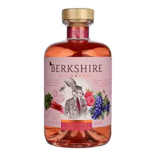 Джин Berkshire Rhubarb Raspberry 40,3% 0,5 л