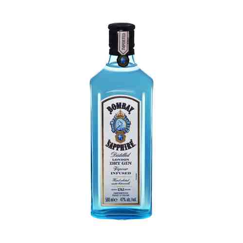 Джин Bombay Sapphire Dry 47% 0,5 л