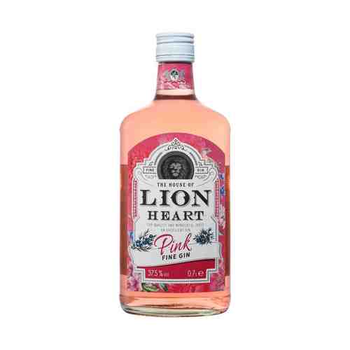 Джин Lion heart Pink 37,5% 0,7 л