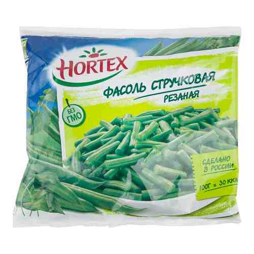 Фасоль Hortex стручковая резаная свежезамороженная 400 г