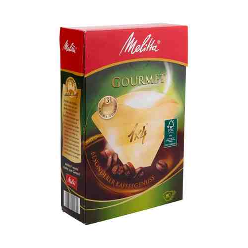 Фильтры для кофемашины Melitta Gourmet 1 x 4 см 80 шт