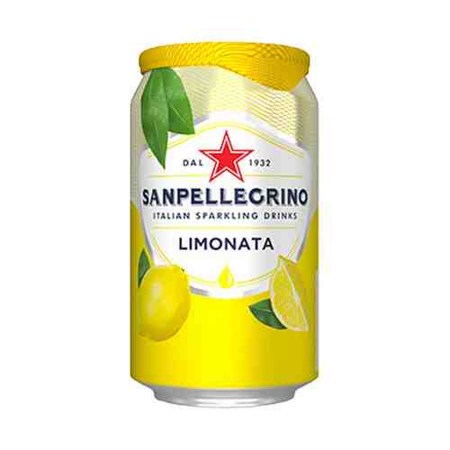 Газированный напиток San Pellegrino Limonata 0,33 л