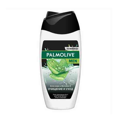 Гель для душа 4 в 1 Palmolive Men Очищение и уход мужской с экстрактом алоэ вера и витамином E 250 мл