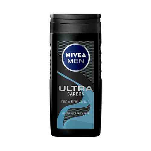 Гель для душа Nivea Men Ultra Carbon с каменной солью 250 мл