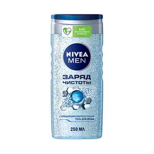 Гель для душа Nivea Men Заряд чистоты 250 мл